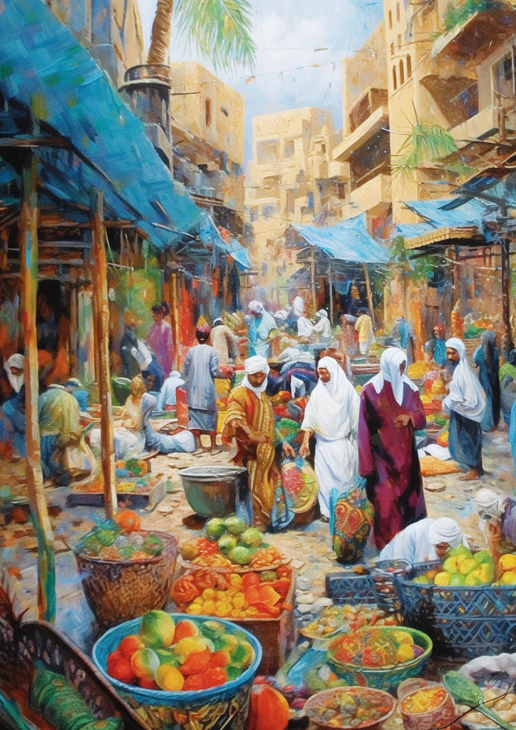 Ägyptischer Marktzauber